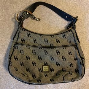 Dooney & Bourke Black Hobo Please view all pictures before purchase.
